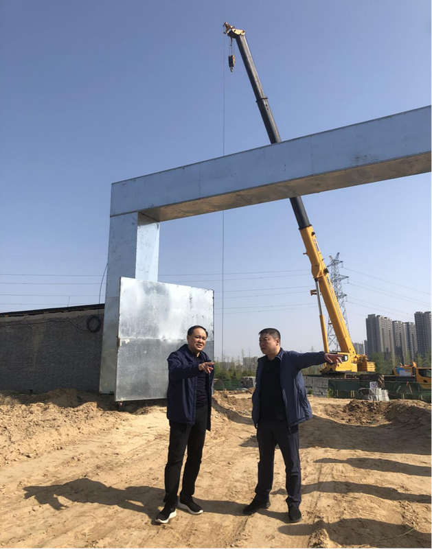 乐鱼官方网站-乐鱼leyu（中国）,党委委员、副总经理张岩到侯寨新镇区安置区调研项目建设工作