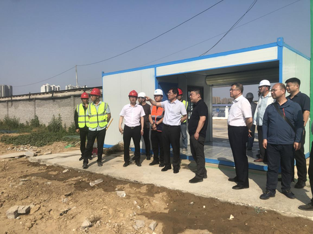 乐鱼官方网站-乐鱼leyu（中国）,党委书记、董事长汪洋到侯寨新镇区安置区调研项目建设工作