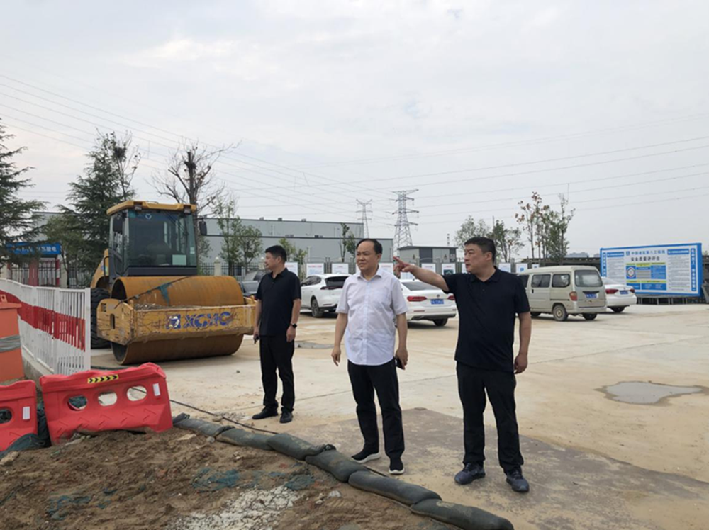 乐鱼官方网站-乐鱼leyu（中国）,党委委员、副总经理张岩到侯寨新镇区安置区调研项目建设工作